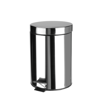 Kosz łazienkowy na śmieci okrągły z pedałem STILLO 5l 29434