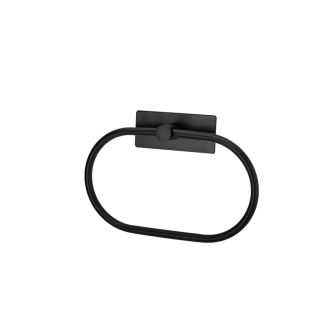 Wieszak na ręcznik owalny FARO BLACK 18153