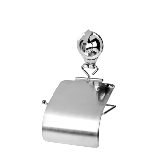 Uchwyt na papier toaletowy z klapką FORTE 9941