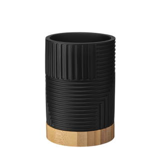 Kubek łazienkowy CAMINO 08789 czarny