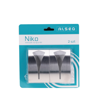 Komplet wieszaków na ręczniki NIKO 2 sztuki 20224