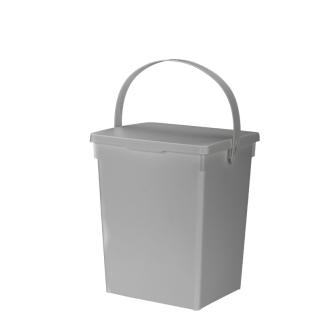 Pojemnik na detergenty MELANIA 5l 25632 szary 