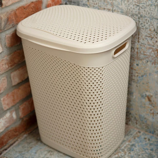 Kosz na bieliznę ORION 55l 02893 biały