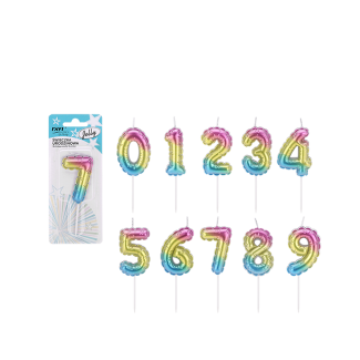 Świeczka urodzinowa JELLY Cyferka 9 72033
