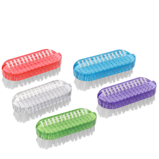 Szczoteczka do rąk dwustronna 41326 owal