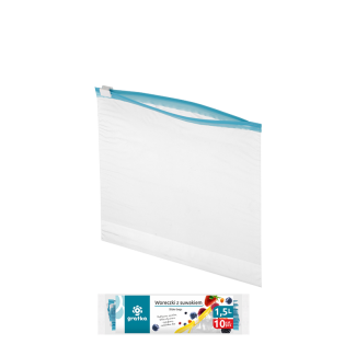 GRATKA Woreczki z suwakiem 1,5L, 10szt.