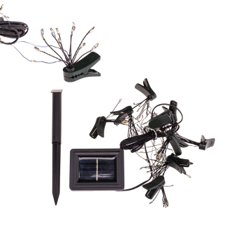 Girlanda solarna z klipsami STARLIGHT 43872