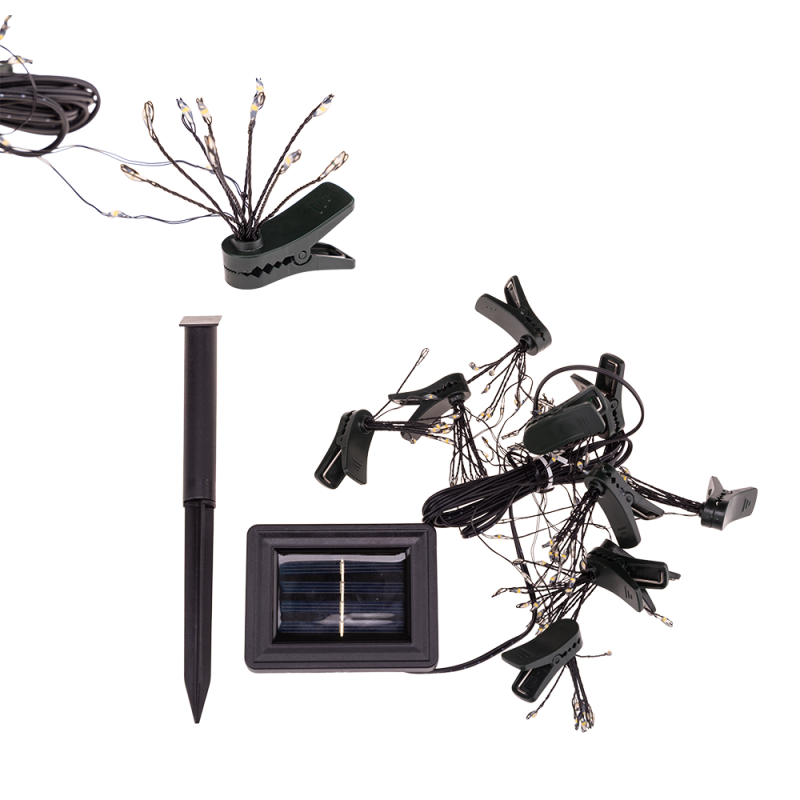 Girlanda solarna z klipsami STARLIGHT 43872