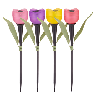 Lampka solarna TULIPAN display 24 sztuki 43889