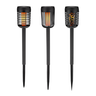 Lampka solarna pochodnia VIRGO 37cm display 24 sztuki 43964