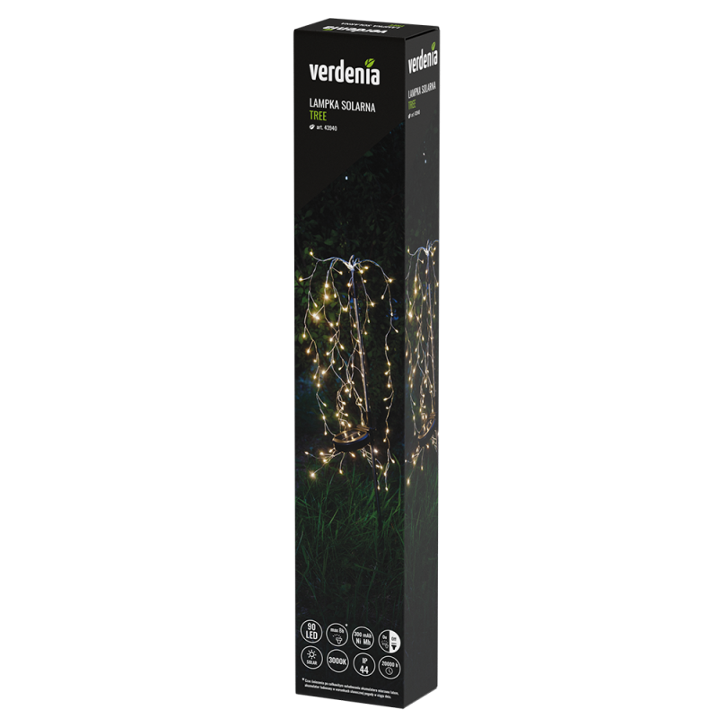 Lampka solarna TREE 90 LED 70cm 43940