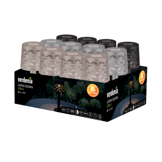 Lampka solarna VERA II 12,5cm display 12 sztuk 43988