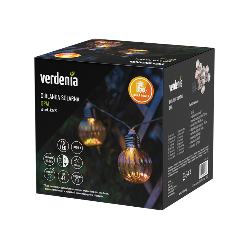 Girlanda solarna OPAL 10 LED 43827