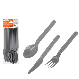 Zestaw sztućców wielokrotnego użytku 9 szt. art. 50267