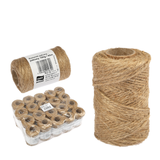 Sznurek pakowy jutowy 100g/45m
