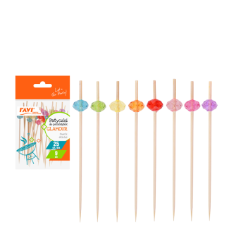 NJ Patyczki do przekąsek GLAMOUR 25szt./ 9cm  71859