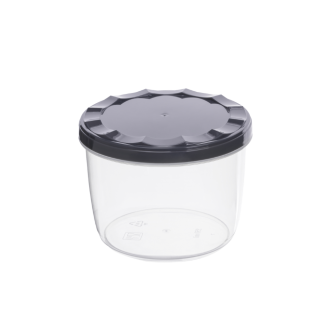 Pojemnik zakręcany PEDRO 550ml 49898 antracyt