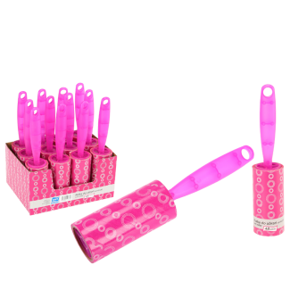 Rolka do ubrań z nadrukiem 41330 różowa