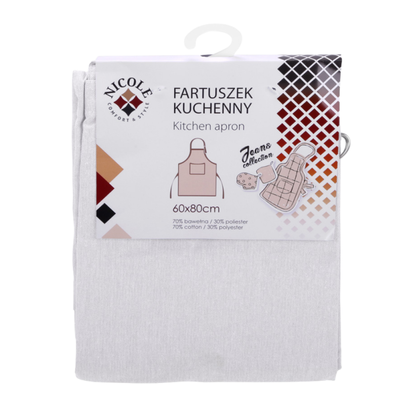Fartuszek kuchenny 60X80cm Jeans Collection, art. 21789, WZ_2