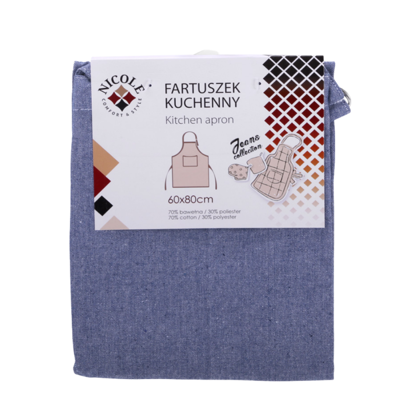 Fartuszek kuchenny 60X80cm Jeans Collection, art. 21789, WZ_3