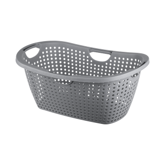 Kosz na pranie Ring 28,5l 60x40x26cm 49454 szary