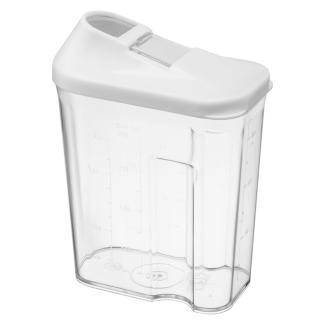 Pojemnik na artykuły sypkie HUGO 0,75l 22457 biały