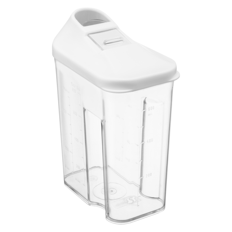 Pojemnik na artykuły sypkie Hugo 0,75L biały