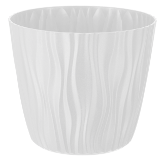 Doniczka SAHARA 22cm 07621 biały