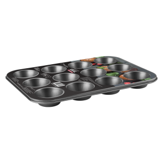 Forma nieprzywieralna do muffinek IDEAL 35x26,5x3cm 26619 