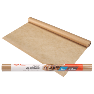 Papier do pieczenia brązowy 6mx38cm rolka 10393