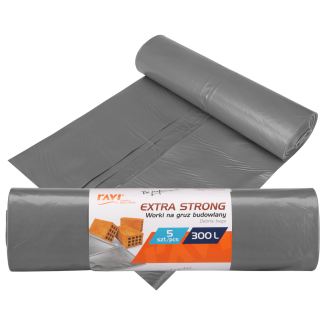 Worki EXTRA STRONG na gruz 300L 5 sztuk RAVI