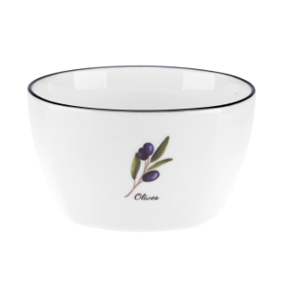 Miseczka PROWANSJA 350ml z porcelany New Bone 81474 wz. Olives