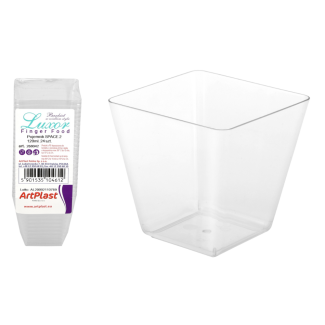 Finger Food Pojemnik SPACE 120 ml 24 szt. RAVI