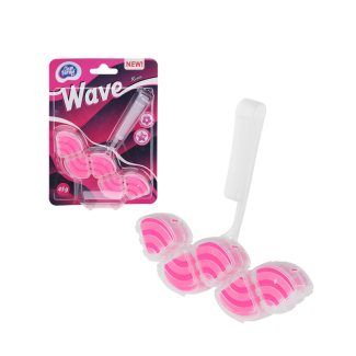 Kostka toaletowa Wave 45g Roses RAVI