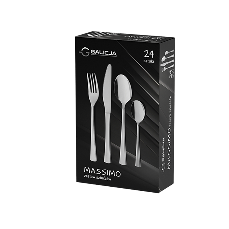 Zestaw sztućców MASSIMO 24 elementy