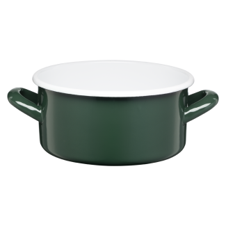 Rondel emaliowany gładki GORDON 18cm/2l 02121 zielony