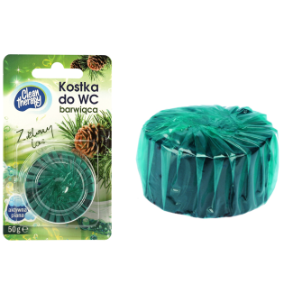 Kostka barwiąca do WC 50g ZIELONY LAS RAVI