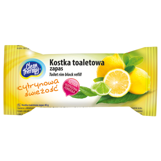 Kostka toaletowa zapas 40g CYTRYNOWA ŚWIEŻOŚĆ RAVI