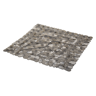 Mata łazienkowa PEBBLE 53x53cm 28816 szary transparent