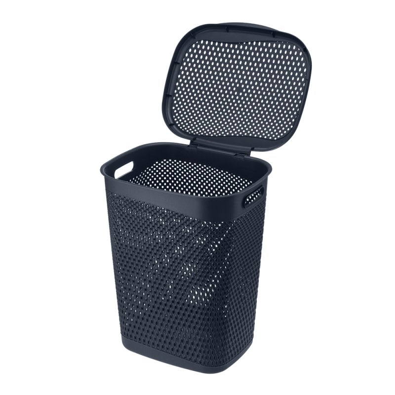 Kosz na bieliznę 55L ORION szary