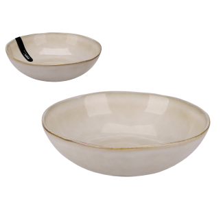 Miseczka CAMINO 760ml z kamionki, Reactive Glaze 91421 wz. Beige