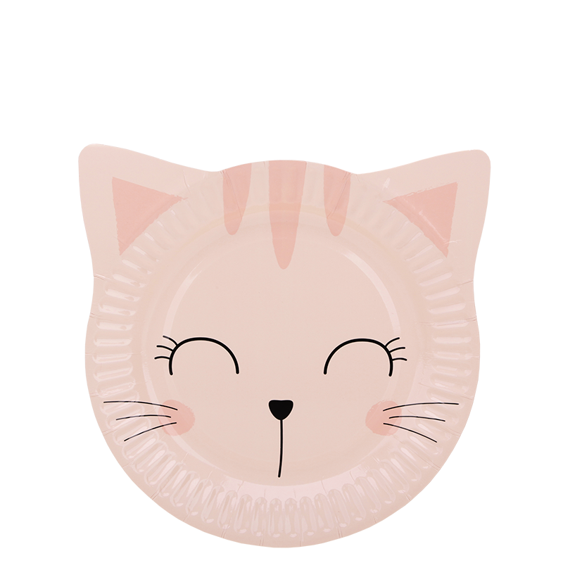Talerz papierowy Kitty 6 sztuk RAVI