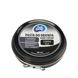 Pasta do obuwia czarna 40ml RAVI