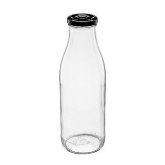 Butelka 750ml z zakrętką fi48 51167 8 sztuk