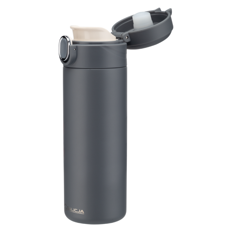 Kubek termiczny XAVIER 400ml SZARY