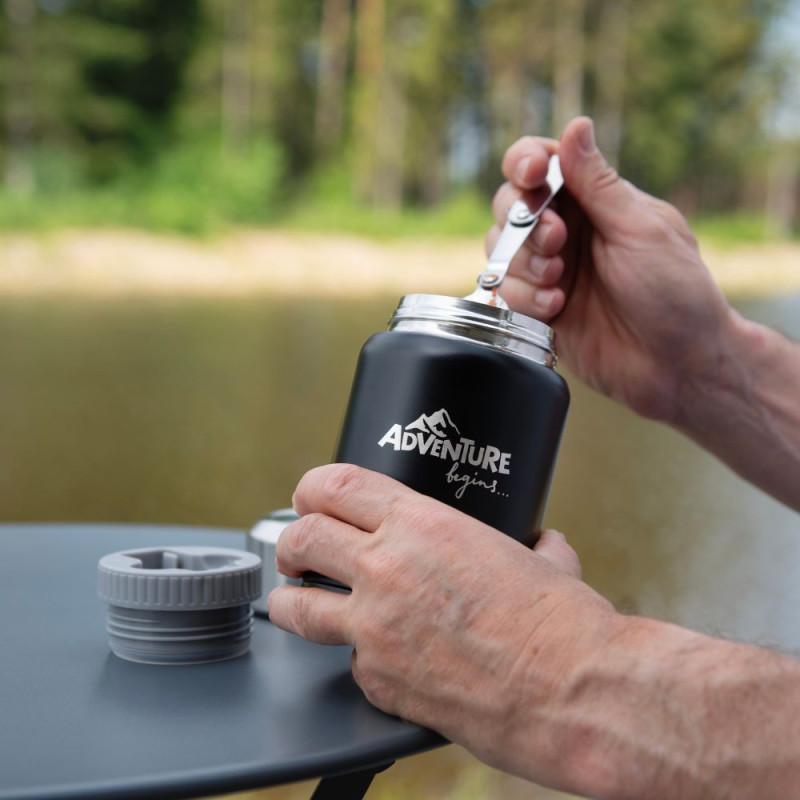 Termos obiadowy ADVENTURE 500ml stalowy