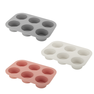 Forma silikonowa na muffinki PRACTICO 3 kolory