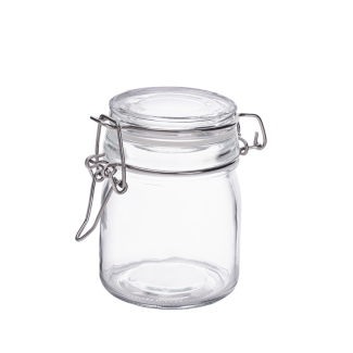 Słoik z klipsem metalowym EDO 180ml