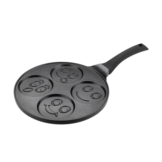 Patelnia pancakes 4 buźki ROYAL 26cm