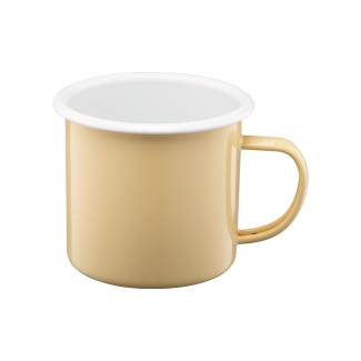 Kubek emaliowany Roberto 9cm/0,5L żółty
